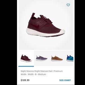Nike Juvenate Premium Sneakers in Night Maroon